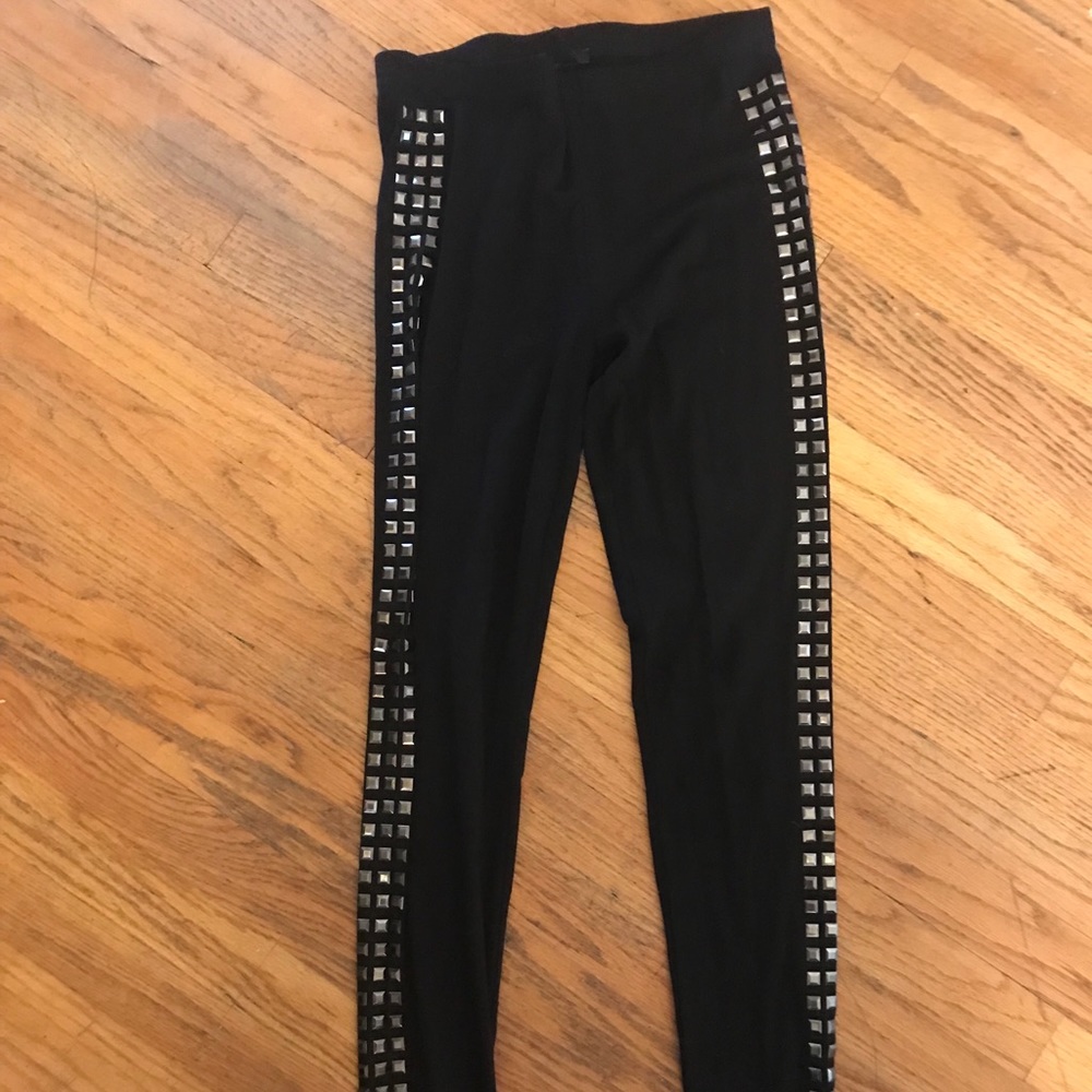 Studded leggings